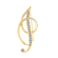 Simple 26 English Alphabet Diamond Brooch Wholesale sku image 19