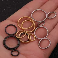 Nose Rings & Studs Simple Style Geometric 316 Stainless Steel  Plating main image 2