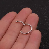 Nose Rings & Studs Simple Style Geometric 316 Stainless Steel  Plating main image 4