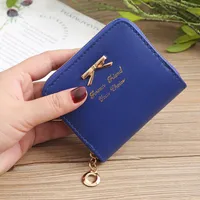 Korean Bow Coin Purse Wallet Candy Color Coin Bag main image 2