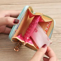 Korean Bow Coin Purse Wallet Candy Color Coin Bag main image 3