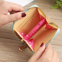 Korean Bow Coin Purse Wallet Candy Color Coin Bag main image 4