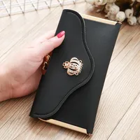 Korean Crown Diamond Mobile Phone Bag Wallet main image 5