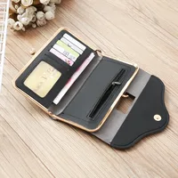 Korean Crown Diamond Mobile Phone Bag Wallet main image 3