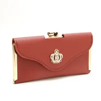 Korean Crown Diamond Mobile Phone Bag Wallet main image 2