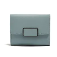 Korean Solid Color Mini Coin Purse main image 3