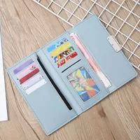 Korean Multi-card Metal Buckle Clutch Wholesale main image 3