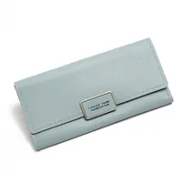 Korean Multi-card Metal Buckle Clutch Wholesale main image 5