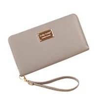 Korean Lychee Pattern Zipper Wallet main image 5