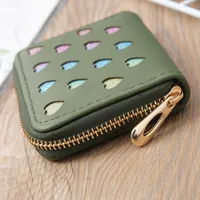 Korean Hollow Glitter Heart Coin Purse main image 3
