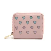 Korean Hollow Glitter Heart Coin Purse main image 5