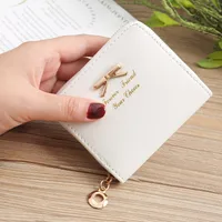 Korean Bow Coin Purse Wallet Candy Color Coin Bag sku image 15