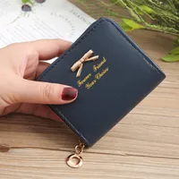 Korean Bow Coin Purse Wallet Candy Color Coin Bag sku image 11