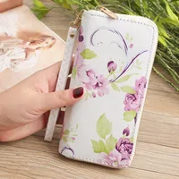 Fashion Printed Single Pull Wallet sku image 2