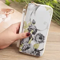 Fashion Printed Single Pull Wallet sku image 3