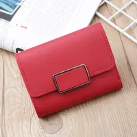 Korean Solid Color Mini Coin Purse sku image 4