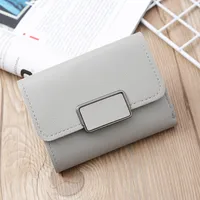 Korean Solid Color Mini Coin Purse sku image 5