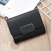 Korean Solid Color Mini Coin Purse sku image 6