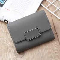 Korean Solid Color Mini Coin Purse sku image 7