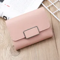 Korean Solid Color Mini Coin Purse sku image 10