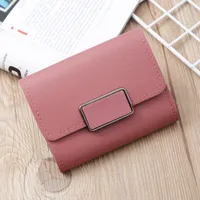 Korean Solid Color Mini Coin Purse sku image 12