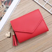 Women'S Solid Color Pu Leather Light Grey Light Green Dark Grey Magnetic Buckle Wallets sku image 5