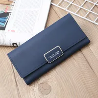 Korean Multi-card Metal Buckle Clutch Wholesale sku image 6