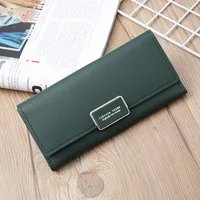 Korean Multi-card Metal Buckle Clutch Wholesale sku image 10