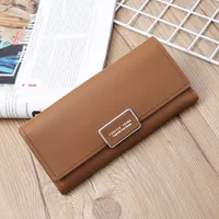 Korean Multi-card Metal Buckle Clutch Wholesale sku image 2