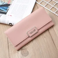 Korean Multi-card Metal Buckle Clutch Wholesale sku image 11