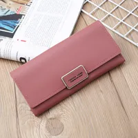 Korean Multi-card Metal Buckle Clutch Wholesale sku image 12