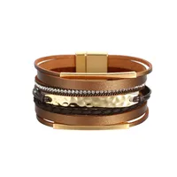 Bohemian Printing Alloy Rhinestones Women's Bracelets main image 5