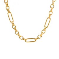 Wholesale Jewelry Fashion 304 Stainless Steel No Inlaid 18K Gold Plated main image 5