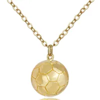 Fashion Round Alloy Plating Unisex Pendant Necklace sku image 7