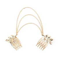 New Simple Plate Leaf Hair Clip main image 5