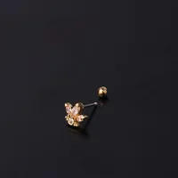 Ear Cartilage Rings & Studs Geometric Copper Plating Artificial Gemstones main image 3