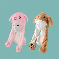 Korean Long-eared Rabbit Knitted Hat main image 2