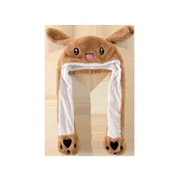 Korean Long-eared Rabbit Knitted Hat main image 5