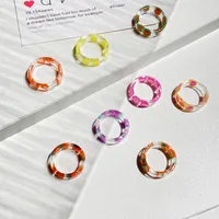 Simple Fruit Resin Ring main image 4