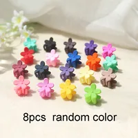 Creative Simple  Frosted Flower Mini Hair Clip main image 3