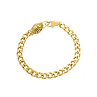 Fashion Animal 304 Stainless Steel 18K Gold Plated Zircon Bracelets In Bulk main image 5