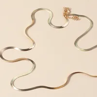 Basic Metal Unisex Waist Chain main image 2