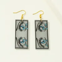 Streetwear Geometric Plating Alloy No Inlaid Earrings main image 5