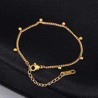 Fruit 304 Stainless Steel Titanium Steel 18K Gold Plated No Inlaid Bracelets In Bulk main image 2