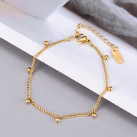 Fruit 304 Stainless Steel Titanium Steel 18K Gold Plated No Inlaid Bracelets In Bulk main image 3