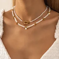 Simple Style Geometric Alloy Wholesale Necklace main image 3