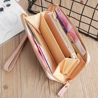 Korean Mid-length Maple Leaf Zipper Wallet Wholesale main image 4