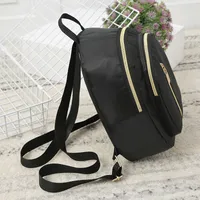 Solid Color Nylon Cloth Small Backpack main image 4