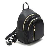 Solid Color Nylon Cloth Small Backpack main image 2