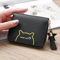 Korean Short Cute Printing Wallet Wholesale sku image 6
